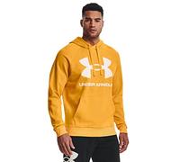 Under Armour Mens Fleece Tops Men's Ua Rival Fleece Big Logo Hoodie, RIS, 1357093-782, MD