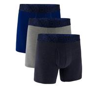 Herren-Boxershorts Under Armour PERF COTTON 6IN (3-PACK) blau 1383889-410 - XS