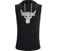 Under Armour – Ärmelloser Hoodie – Project Rock Terry – Herren – Größe L – Schwarz