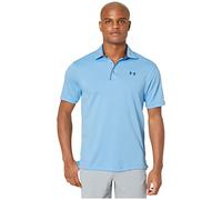 Under Armour Mens Short-Sleeve Polos Herren Polo-Shirt Ua Tech, CBL, 1290140-475, LGT, L, Carolina Blue (475)/Graphite