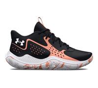 Under Armour Unisex Ua Jet '23 Basketball Schuhe, Black Bubble Peach White, 43 EU