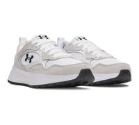 Sneaker UNDER ARMOUR "UA W MIRAGE SPORT", Damen, Gr. 39, weiß, halo gray, schwarz, Leder, Synthetik, Textil, Schuhe Sneaker (99953507-39) weiß, halo gray, schwarz