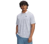Under Armour Performance 3.0 Herren-Poloshirt, Weiß/Blau Smoke/Midnight Navy, XL