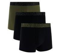 Under Armour Herren Boxer Shorts Under Armour Perf Cotton Solid 3in 3Pack Black L