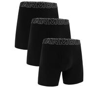 3er Pack UNDER ARMOUR Performance Cotton Solid 3" Boxershorts Herren 001 - black L