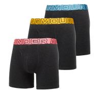 Under Armour Herren Boxer Shorts Under Armour Performance Cotton - Solid 6in 3Pack Boundless Blue L