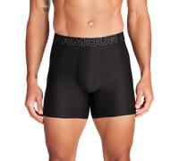 Under Armour Men's Performance Tech Mesh 6" 3 Pack Solid Boxer Briefs