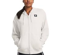 Under Armour Pjt Rck HW Terry FZ OS-GRN Hoodie M weiß