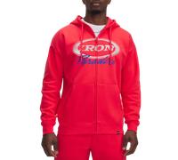 Under Armour Pjt Rock Icon Fleece FZ Hoodie 3XL Rot