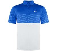 Under Armour Playoff 2,0 Blockiert Herrenblau/Weiß Poloshirt M