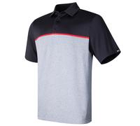 Under Armour - "Playoff 3.0" Poloshirt für Herren (Rot/Schwarz) 2XL