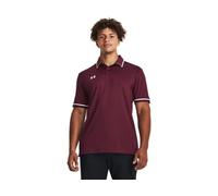 Under Armour - - Poloshirt mit Team-Streifen für Herren, Kolorit Maroon (609), Größe: 3XL Tall