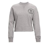Under Armour Project Rock Damen Grauer Fleece-Pullover L