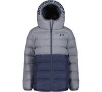 Under Armour Pronto Colorblock Pufferjacke für Jungen, Grauer Farbblock, S