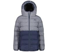 Under Armour UA Pronto Colorblock Puffer Jacket Boy's Coat, Grau, 12-13 Jahre Kinder und Jugendliche