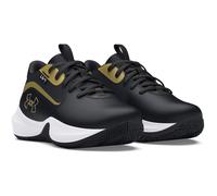 UNDER ARMOUR PS Lockdown 7 Basketballschuhe Kinder 001 - black/black/metallic gold 34