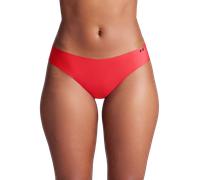 Under Armour Pure Stretch 3-Pack No Show Bikini Slips XS Rot