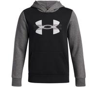 Under Armour Rival Flc Cblck Grphc Jungen Kapuzensweater, schwarz YXS