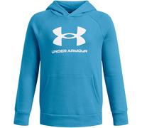 UNDER ARMOUR Rival Fleece Big Logo Hoodie Jungen 452 - ether blue/white L (149-160 cm)