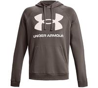 Under Armour Rival Big Logo Fleece Hoody Sweatshirt braun L