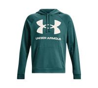Under Armour Kapuzenpullover Rival Fleece Big Logo Grün/Weiß Größe M Herren