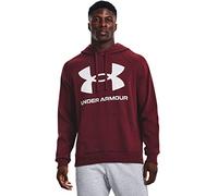 Under Armour Herren Men's Ua Rival Big Logo Hoodie Fleece Tops, Chestnut Red, XL EU