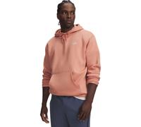 Kapuzensweatshirt UNDER ARMOUR "UA RIVAL FLC BRANDED HOODIE", Herren, Gr. XL, ultimate schwarz, weiß, Obermaterial: 80% Baumwolle, 20% Polyester, Sweatshirts, aus Baumwolle und Polyester, in den Größe