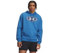 Under Armour Rival Fleece Branded Hoodie blue white (430) L