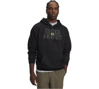 UNDER ARMOUR Rival Fleece Camo Fill Hoodie Herren 008 - ultimate black/green citrine L