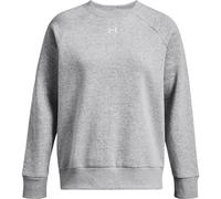 UNDER ARMOUR Rival Fleece Crew Sweatshirt Damen 012 - mod gray light heather/white XL