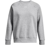 UNDER ARMOUR Rival Fleece Crew Sweatshirt Damen 012 - mod gray light heather/white XL