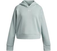 UNDER ARMOUR Rival Fleece Crop Hoodie Mädchen 477 - enamel blue/white L (149-160 cm)