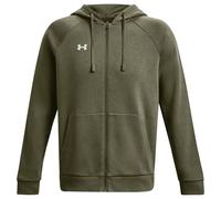 Under Armour - Rival Fleece Full-Zip Sweatshirt - Marine OD Green/White M