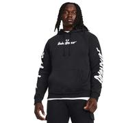 Under Armour Rival Fleece Graphic Kapuzenpullover Herren schwarz/weiß, XXL