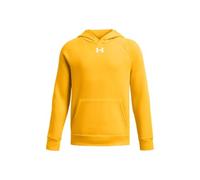 Under Armour Jungen Rival Fleece Hoodie Kapuzenpullover, (750) Steeltown Gold/Weiß, X-Large