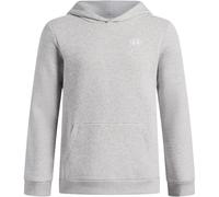 UNDER ARMOUR Rival Fleece Hoodie Jungen 011 - mod gray light heather/white XL (160-170 cm)
