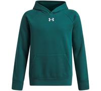UNDER ARMOUR Rival Fleece Hoodie Jungen 338 - rack green/white XL (160-170 cm)