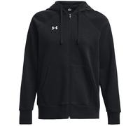 UNDER ARMOUR Damen Kapuzensweat UA RIVAL FLEECE FZ HOODIE BLACK M (0196883849932)