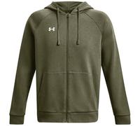 UNDER ARMOUR Rival Fleece Kapuzenjacke Herren 390 - marine od green/white S