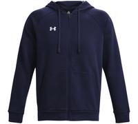 UNDER ARMOUR Rival Fleece Kapuzenjacke Herren 410 - midnight navy/white XL