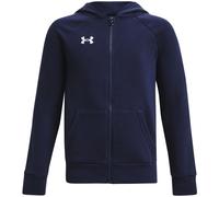 UNDER ARMOUR Kinder Kapuzensweat UA RIVAL FLEECE FZ HOODIE MIDNIGHT NAVY L (0196884163044)