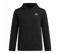 UNDER ARMOUR Rival Fleece Hoodie Jungen 008 - ultimate black/white L (149-160 cm)