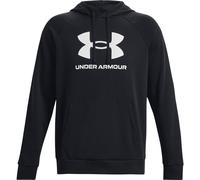 Under Armour Herren-Hoodie Rival Fleece Logo Schwarz/Weiß (001) XX-Large Hoch