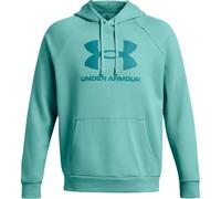 Under Armour Rival Fleece Logo Herren Kapuzensweater, türkis XL
