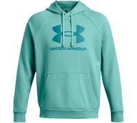 UNDER ARMOUR Rival Fleece Logo Hoodie Herren 482 - radial turquoise/circuit teal M