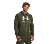 UNDER ARMOUR Rival Fleece Logo Hoodie Herren 390 - marine od green/white M