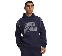 UNDER ARMOUR Rival Fleece Nov Hoodie Herren 410 - midnight navy/downpour gray/white XL