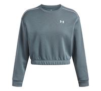 Under Armour Rival Fleece Piped Crew Sweatshirt Damen-blaugrau blaugrau | Größe: M (nur noch 2 Artikel auf Lager)