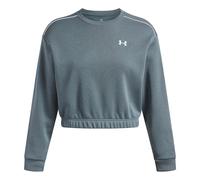 Under Armour Rival Fleece Piped Crew Sweatshirt Damen-blaugrau (nur noch 1 Artikel auf Lager)