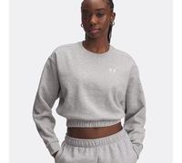 Under Armour Rival Fleece Piped Crew Sweatshirt Damen-Hellgrau hellgrau | Größe: L